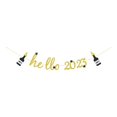 thumbnail image 1 of Multi-Style Party Decoration Home Decoration DIY Gifts Happy New Year 2023 Pull up Banner Photo Booth Props Hanging Banner 3, 1 of 1