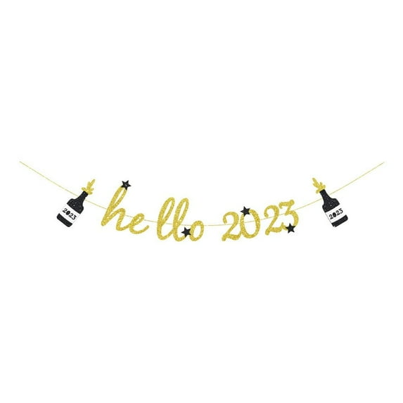Multi-Style Party Decoration Home Decoration DIY Gifts Happy New Year 2023 Pull up Banner Photo Booth Props Hanging Banner 3