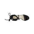 thumbnail image 4 of Unique Bargains Women's Open Toe Lace Up Mid Chunky Heeled Sandals, 4 of 7