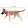 thumbnail image 3 of Figura de perro Cartoon Estatua de perros Estatuas de animales Figurina de animales Toy educativo, 3 of 6