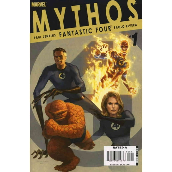 Mythos: Fantastic Four #1 VF ; Marvel Comic Book
