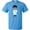 Pacific Blue, variant on Inktastic African American Boy, Doctor, Lab Coat, Medicine T-Shirt