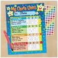 thumbnail image 4 of TREND Stars Paper Chore Charts & Stickers, 8-1/2 inches x 11 inches, 25 Charts Per Pack, 3 Packs, 4 of 5