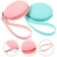 2 pcs Silicone Earbud Case Earphone Carrying Case Headphone Storage