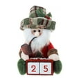 thumbnail image 2 of Fiudx Calendario de Cuenta Regresiva para Navidad, Muñeco de Nieve de Madera, Bonita Decoración Navideña para El Escritorio, Ambientador, Material Suave y Duradero, Decoración Multiescena, Perfecto p, 2 of 3