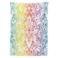 thumbnail image 3 of Ambesonne Floral Tablecloth Rectangular Table Cover, Colorful Damask Flowers, 52"x70", Multicolor, 3 of 4