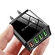 thumbnail image 5 of Cargador rápido de pared de 4 puertos, bloque de carga para teléfono, cubo USB, cargador de pared de 45 W, 5 of 7