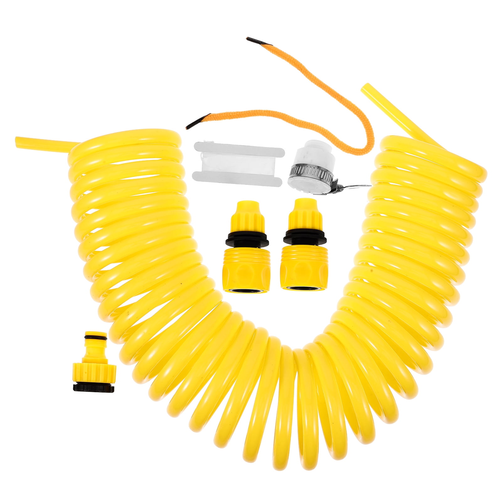 KAKOWELY 1 Set of Lightweight Garden Hose with Hose Adapter for Outdoor Use