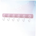 thumbnail image 3 of UPKOCH Strong Adhesive Hook Pink Plastic Wall Mounted Hook for Hanging Kitchen Bathroom Items, 3 of 8