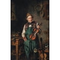 thumbnail image 2 of Hermann Kern 11x14 Black Ornate Wood Framed Double Matted Museum Art Print Titled: The Instrument Maker's Workshop, 2 of 5