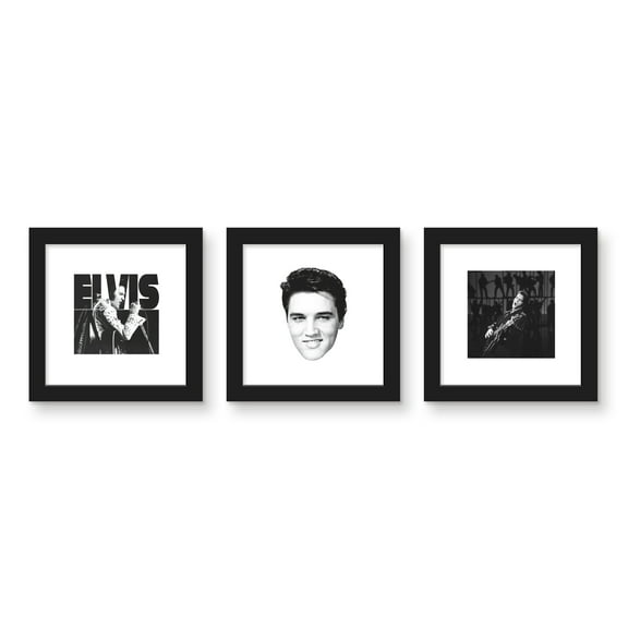 Gallery Pops Elvis Presley - Rock 'n' Roll Legend Wall Art Bundle (3-Pack)