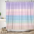 thumbnail image 5 of Tchckioa 36x72 Inch Rainbow Shower Curtain,Waterproof Hooks Bath Curtain Decor for Bathroom, 5 of 6
