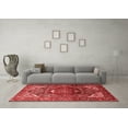 thumbnail image 3 of Ahgly Company Indoor Square Persian Red Traditional Area Rugs, 8' Square, 3 of 4