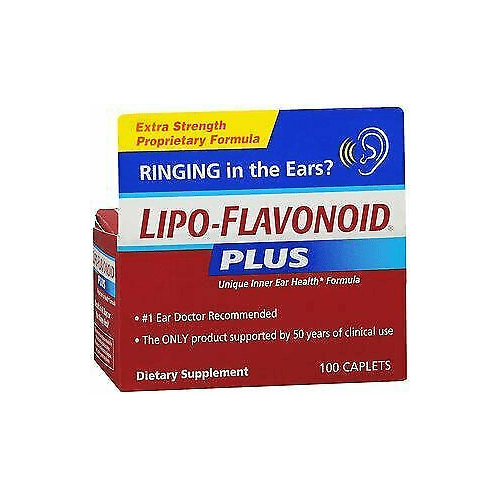 LipoFlavonoid Plus Inner Ear Health Dietary Supplement 100 Caplets