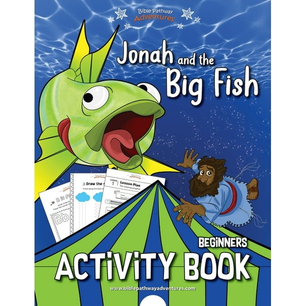 Beginners: Jonah and the Big Fish Activity Book (Series #1) (Paperback) -  