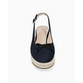 thumbnail image 3 of Womens Closed Toe Espadrilles Wedges Shoes Platform Slingback Mid Low Heel Canvas Bow Dress Sandals, 3 of 4