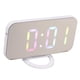 thumbnail image 3 of Reloj digital LED, espejo LED, alarma digital, relojes electrónicos con espejo LED, espejo LED al lado del reloj, eficiencia óptima, 3 of 9