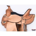 thumbnail image 5 of 15 In Western Horse Saddle American Leather Ranch Roping Cowboy Hilason, 5 of 8