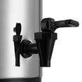 thumbnail image 4 of FLROHA 42-Cup Coffee Urn and Hot Beverage Dispenser with Double Dripless Faucet, Quick-Brewing, Stainless Steel-WITH THERMOMETER, 4 of 9