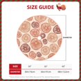 thumbnail image 2 of Disketp Mushrooms2 Christmas Tree Skirt, Christmas Tree Decorations, Christmas Decor, Tree Mat Decoration(30-48IN)-48", 2 of 6