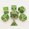thumbnail image 2 of Color shift Edge Metal Dice Set Role Playing Dragons Magic Dice Bar Party Table Game Hobbies Gift 7Pcs/Set, 2 of 4