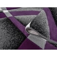 thumbnail image 4 of Planet Rugs Dima Abstract Area Rug 5' x 7' Purple Swirl, 4 of 10
