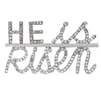 cocojewelry HE IS RISEN Easter Brooch Pin Fashion Jewelry