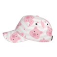 thumbnail image 5 of Disketp Cartoon Pig Print Baseball Caps For Outdoor Sports Fashion Casual Outdoor Caps Men Women, 5 of 8