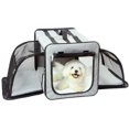 thumbnail image 1 of Pet Life H5GYMD Capacious Dual Expandable Wire Dog Crate, Grey - Medium, 1 of 1