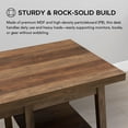 thumbnail image 3 of Sunjoy 46’’ Industrial Design Home Office Computer Desk Sturdy Simple Rustic Workstation Writing Study Table with Storage Shelves, Bookshelf, 3 of 9