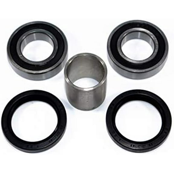 Compatible with Kawasaki Mule Front Axle/Suspension/Knuckle Wheel Bearings, Seals, & Spacer/Collar Kit - KAF620 / KAF590 / 2510/3010 / 4010$$Vehicle Parts & Accessories