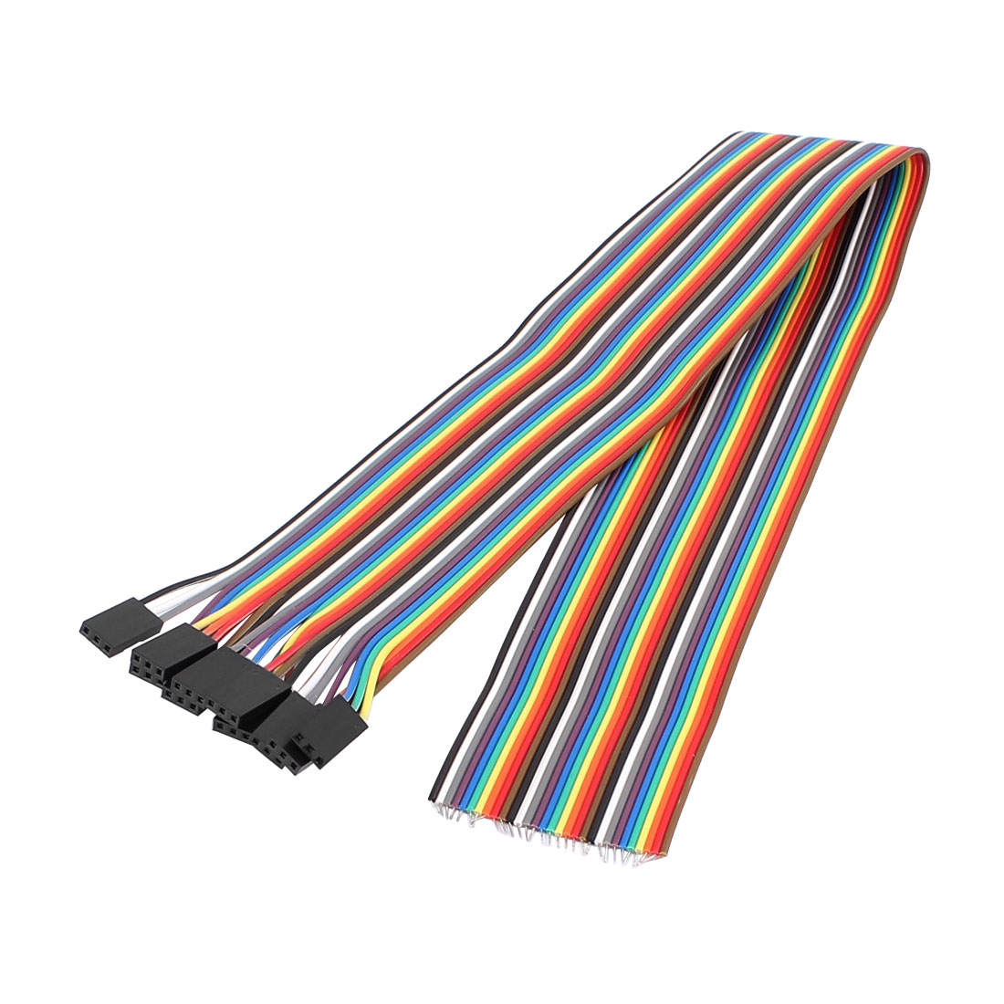 Équipements professionnels Composants électroniques 10 pcs 40cm longueur 2.54 mm femelle 3P Tête simple câble pontage