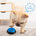 thumbnail image 4 of Botones de perro para comunicación Botones grabables de voz Perro para palabras y botones de respuesta para entrenamiento de perros de 5 piezas, 4 of 5
