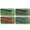 Scarlet Red, variant on 7.5 ft. Players Bench with Shelf, Green