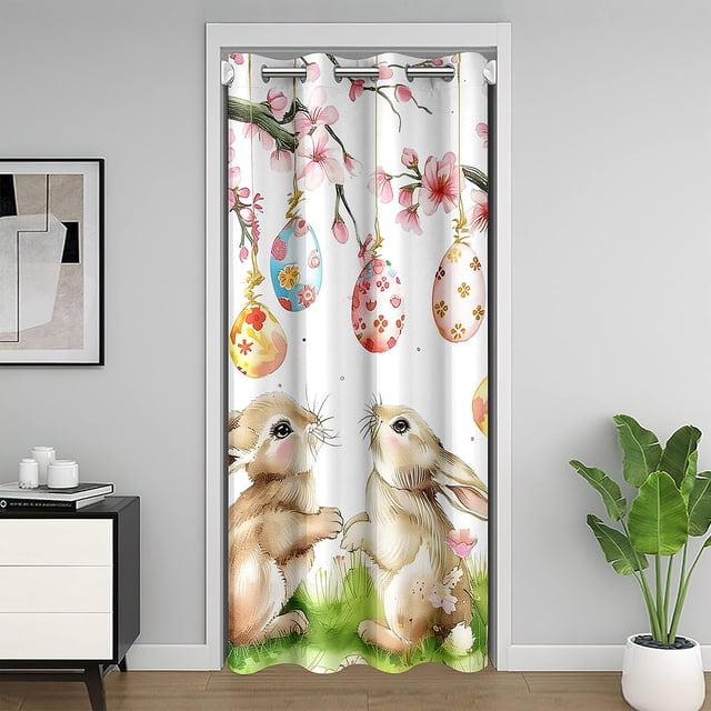 Erosebridal Easter Rabbit 01,Floral Eggs 02,Animal Bedroom Decor