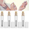 thumbnail image 3 of Refillable Perfume Glass Bottle, Outdoor Empty Spray Bottle Container With   Design For Excellent Feminine Attraction And Charm Shaping 10ml 4pcs, 3 of 8