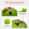 thumbnail image 3 of VEVOR Cordless String Trimmer 16.9" 25.2CC 2-Stroke Gas Powered Grass Trimmer, 3 of 9