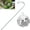 1L cc3, variant on Solar Disco Ball Garden Stakes Set Silver Crackle Glass Mirror Orbs Outdoor Waterproof Globe Decor for Patio Lawn Pathway (1S)