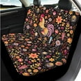 thumbnail image 3 of Qpednta Chicken Floral Print 14 Pack Car Accessories Set with Cars Seat Covers Auto Steering Wheel Accessories and Seat Belt Pads Cars Headrest Cover Armrest Cover Soft Suitable for Car SUV, 3 of 6