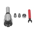 thumbnail image 2 of 5Pcs Router Bit Extension Rod Collet Extension Chuck Converter Rod Collet Chuck Extension Shank Bit Converter Adapter ER20 Spring Collet Set, 2 of 7