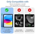 thumbnail image 4 of GEAK Slim Case for iPad A16 Case with Pencil Holder, Compatible with iPad 10th Generation Case 10.9 inch 2022/iPad 11th Generation Case 11 inch 2025, Clear Transparent Back Protective Cover, 4 of 9
