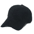 thumbnail image 1 of Gorra de béisbol de lana de cordero-Negro, 1 of 5