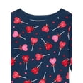thumbnail image 2 of Girls Cotton Snug-Fit Top and Pants Pajama Set from Way to Celebrate, 2-Piece, Sizes 4-10, 2 of 3