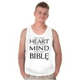 thumbnail image 3 of Open Your Heart Mind Bible Faith Tank Top T Shirts Men Women Brisco Brands S, 3 of 6