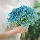 thumbnail image 4 of CaiYueKe Artificial Foam Starry Sky Flowers Bouquet Wedding Home Decor Fake Plastic Floral Arrangement Centerpiece Party Supplies Decoration Ornament, 4 of 7