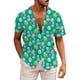 thumbnail image 5 of Camisas hawaianas con estampado 3D de huevos de conejo y dibujos animados para el día de Pascua, ropa de playa para mujer, camisas kawaii para niños, blusas con botones, 5 of 5