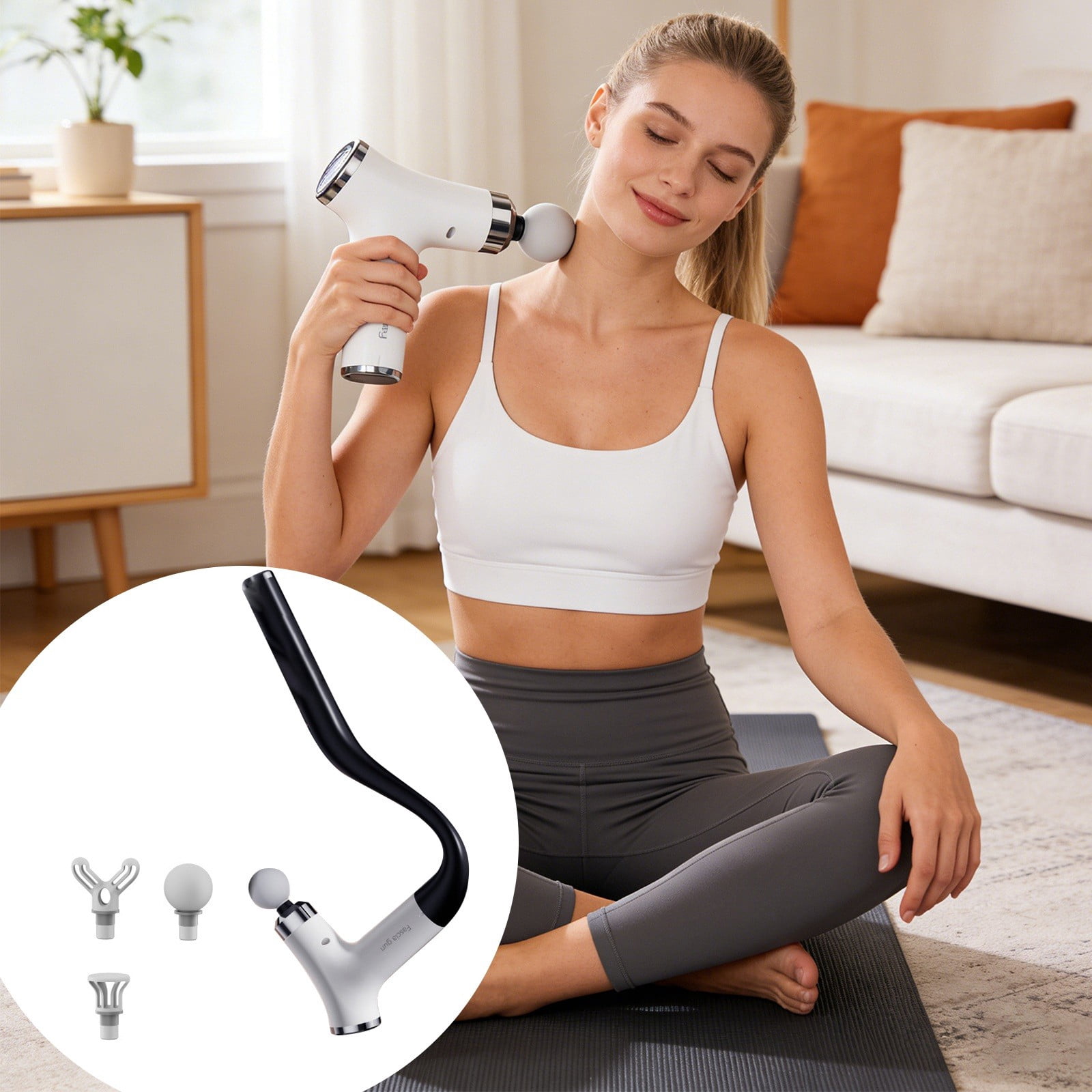 Product Category Outdoor Sports | Tissue Muscle Massage With Smart App Control Percussion Device For Athletes And Recovery