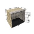 thumbnail image 6 of Fruit Dog Crate Cover, Repeating Apple Earthy Tones Marker Brush Look Hand Drawn Illustration, Easy to Use Pet Kennel Cover Small Dogs Puppies Kittens, 7 Sizes, Dusk Cinnamon and Beige, by Ambesonne, 6 of 6