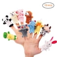 thumbnail image 3 of 10 piezas de adorables marionetas de dedo de animales, lindos muñecos de dibujos animados, juguetes, regalos, 3 of 8