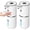 2pcs Liquid, variant on FPCYCG Automatic Liquid Soap Dispenser Touchless Soap Dispenser 12.8oz/380ML Rechargeable Wall Mount Hand Soap Dispenser for Bathroom Kitchen